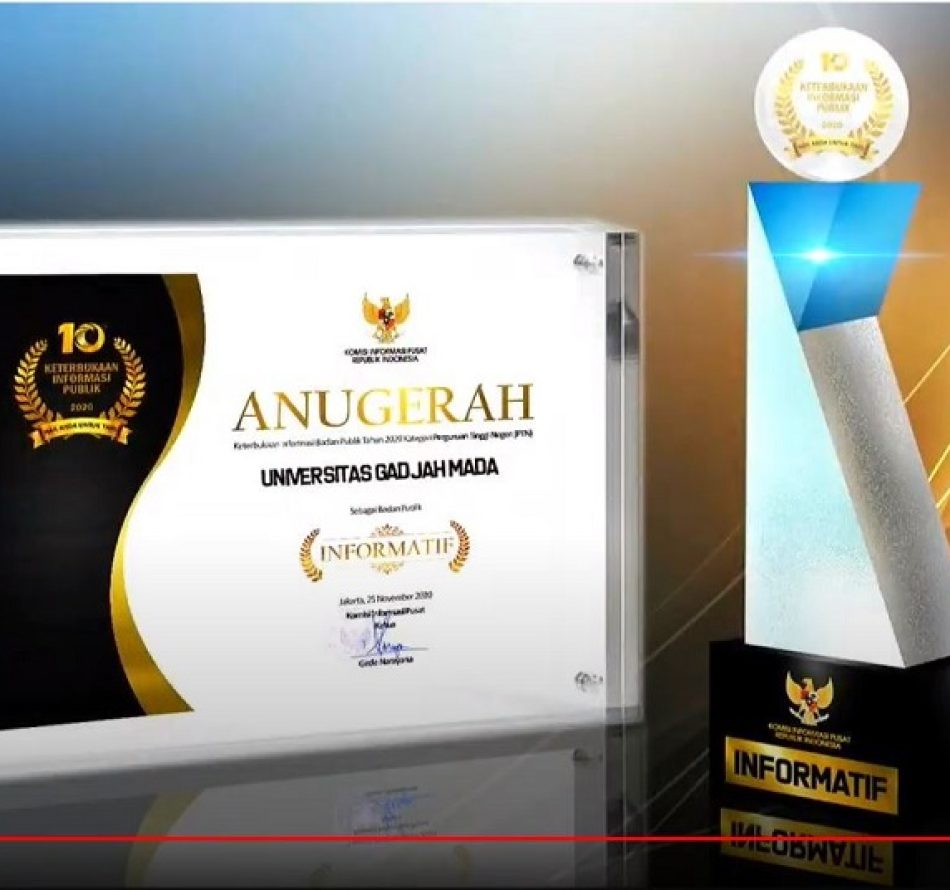 UGM Kampus Paling Informatif 2020