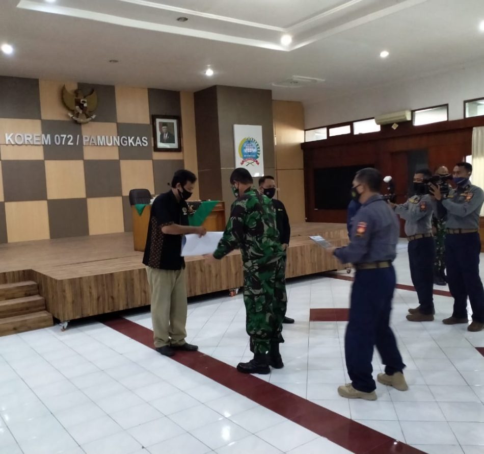 Danrem 072/Pamungkas Apresiasi Pemberitaan Media di Yogyakarta Berperan Mengedukasi Masyarakat