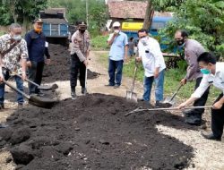SMSI Sumbang Jalan dan Sarana Sanitasi