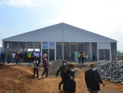 Tenda Roder Untuk Terminal Sementara Selesai, Operasional Bandara JB Soedirman Optimis Digelar 1 Juni 2021