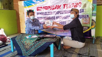 Karang Taruna Desa Adikarso Ikuti Bimbingan Teknis Pengelolaan Perpustakaan Desa