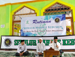 Rutinan Sedulur Mahage Kebumen, Diiringi Grup Hadroh Badrul Mustofa