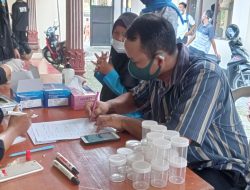 Menuju Desa Bersinar, 35 Perangkat Desa Gandasuli Dites Narkoba
