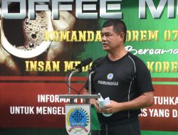 Danrem 072/Pamungkas Gelar Coffe Morning Dengan Insan Media