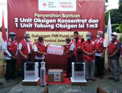 PMI Purbalingga Dapatkan Bantuan Dua Unit Oksigen Konsentrat Dari PMI Pusat