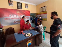 Jaga Kesehatan Satgas Covid-19, Polsek Kutasari Luncurkan Program Sema Sari