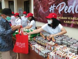 PWKT Banyumas Bagikan 1.125 Paket Sembako di Wilayah Kecamatan Baturraden