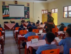 Jaksa Masuk Sekolah di SMPN 1 Kejobong, Ajak Siswa Hindari Tawuran