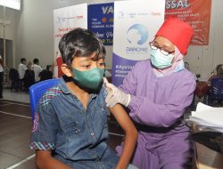 Danone & Indomaret Hadirkan Sentra Vaksinasi Generasi Maju di Sleman