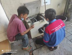 Siswa SMK Negeri 1 Pleret Kerja Lapangan