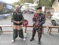 Banser dan Kokam Amankan Salat Id di Area Jalur Tol Jogja-Solo