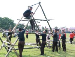 272 Pramuka Penggalang Calon Peserta Jambore Nasional XI Gelar Latihan Gabungan di Purbalingga