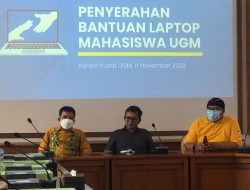 Dukung Pembelajaran, 91 Mahasiswa UGM Terima Bantuan Peminjaman Laptop