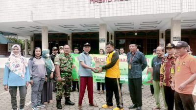 Sambut HAB, Kankemenag Kulonprogo Bersih-bersih Rumah Ibadah Lintas Agama