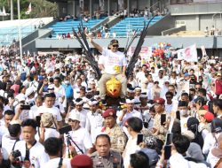 Gelar Pesta Rakyat, Gerindra Lampung Bagikan Rumah, Umroh dan 15 Ekor Sapi