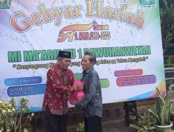 Bhakti Sosial dan Bazar Meriahkan Harlah ke-54 MI Ma’arif NU Dawuhan Wetan