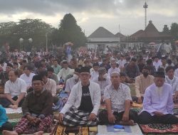 Idul Adha 1444 H Umat Islam di Kalurahan Baturetno Sembelih 91 Sapi dan 43 Kambing