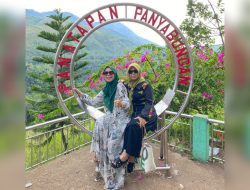 Menikmati Indahnya Sungai Batang Gadis dan Bukit Barisan dari Panataran Panyabungan Madina
