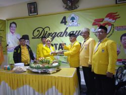 Peringati HUT Ke-56, Partai Golkar Purbalingga Gelar Bakti Sosial