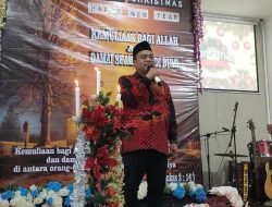 Lurah Condongcatur Hadiri Perayaan Natal di Gereja Baptis Indonesia Gloria Kayen