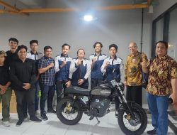 Mahasiswa UGM Kembangkan Sepeda Motor Listrik, Sekali Isi Baterai Tempuh Jarak 40 Kilometer