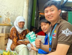 KKN Universitas Mercu Buana Yogyakarta Perkenalkan Aplikasi JSS ke Pedagang Pasar