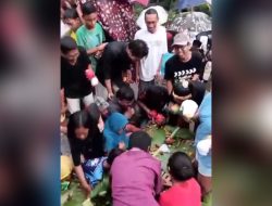Tradisi Ruwahan Desa Mendak: Warga Berebut Makanan di Bawah Rintik Hujan