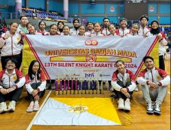 Karate UGM Borong 12 Medali Kejuaraan Silent Knight Karate Cup di Malaysia