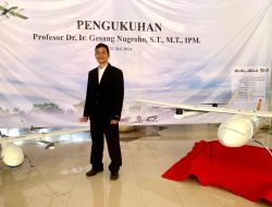 Kembangkan Pesawat Tanpa Awak, Prof Gesang Nugroho Raih Guru Besar