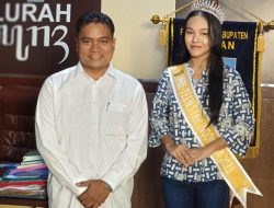 Ikuti Ajang Teen Star International 2024, Kirana Aulia Meisya Bersilaturahmi dengan Lurah Condongcatur