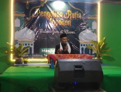 Santunan Yatim, Kepala KUA Nanggulan: Bentengi Anak dengan Pendidikan Alquran