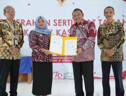 Pemerintah Kabupaten Sleman Menerima 204 Sertifikat Hak Milik Kasultanan Tahun 2024