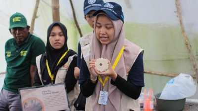 Mahasiswa KKN UGM Sosialisasikan Pembuatan Pupuk Kompos