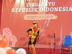Tari Angguk Putri Meriahkan Malam Puncak HUT ke-79 Kemerdekaan RI di Ngipikrejo II