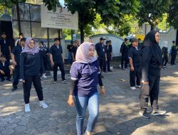 Peringati Haornas, Forkompim Kapanewon Depok Laksanakan Upacara Bendera dan Senam Bersama