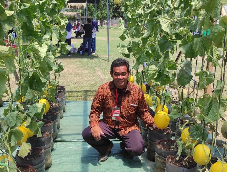 Buah Melon Cerdas Air Diminati Pengunjung Festival Lumbung Mataraman