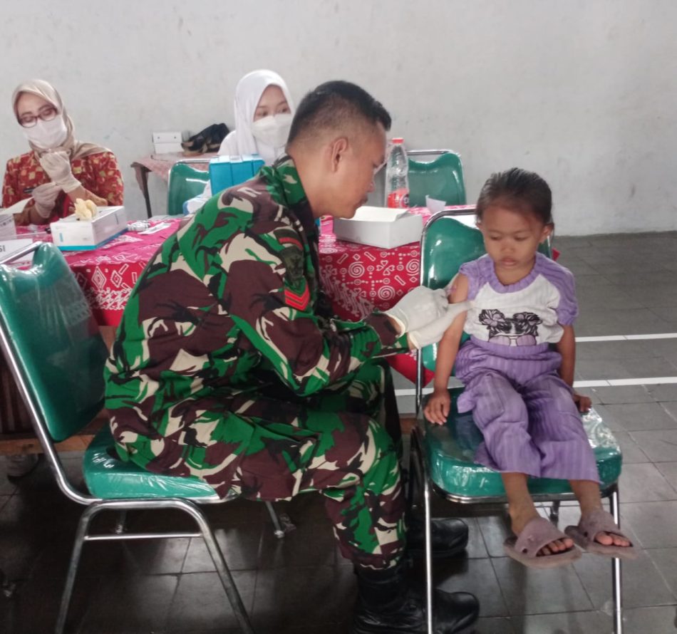 Vaksinasi JE di Padukuhan Kentungan Sasar 150 Anak