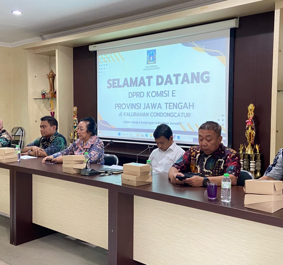 BRIDA dan Komisi E DPRD Provinsi Jawa Tengah Kunjungi Kalurahan Condongcatur