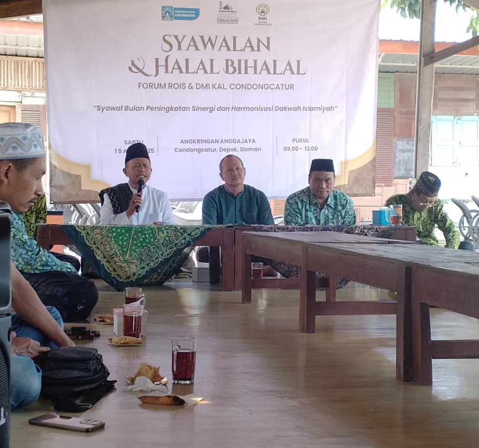Syawalan Forum Rois dan DMI Condongcatur, Sinergi Dakwah untuk Masyarakat Harmonis