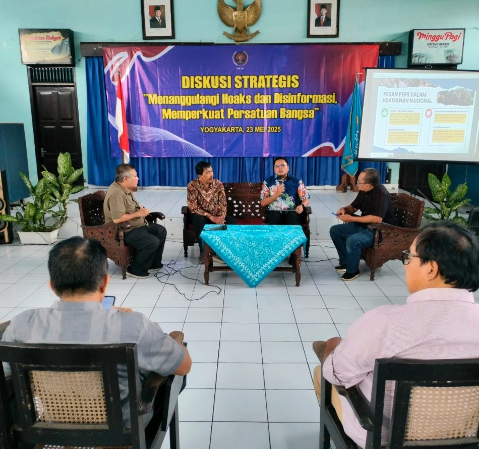 PWI DIY Perkuat Kolaborasi dengan BIN dan Kesbangpol, Pers Berperan Penting dalam Menjaga Keamanan Nasional