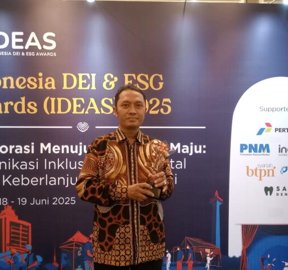Fapet UGM Raih Penghargaan pada The 4th Indonesia DEI & ESG Awards (IDEAS) 2025