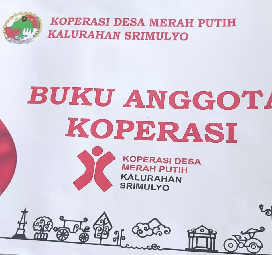 KDMP Kalurahan Srimulyo Berkirim Surat ke Presiden Prabowo Subianto