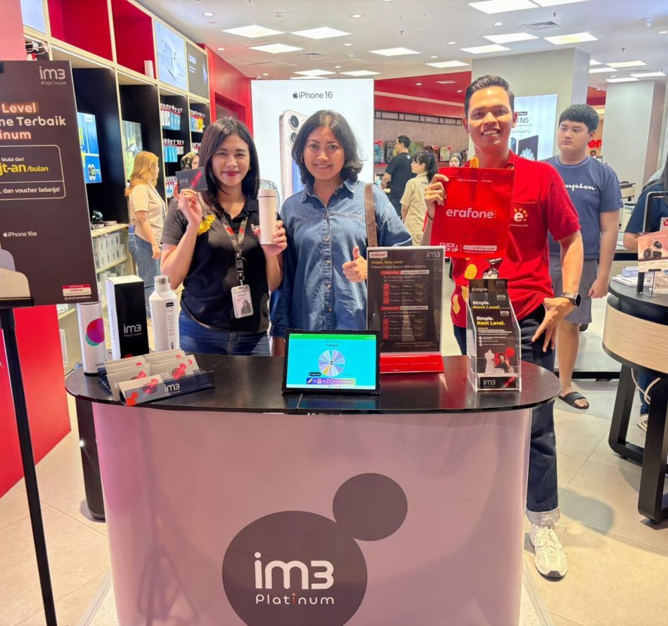 Bundling dengan iPhone 16, IM3 Platinum Sapa Pelanggan di Dua Kota
