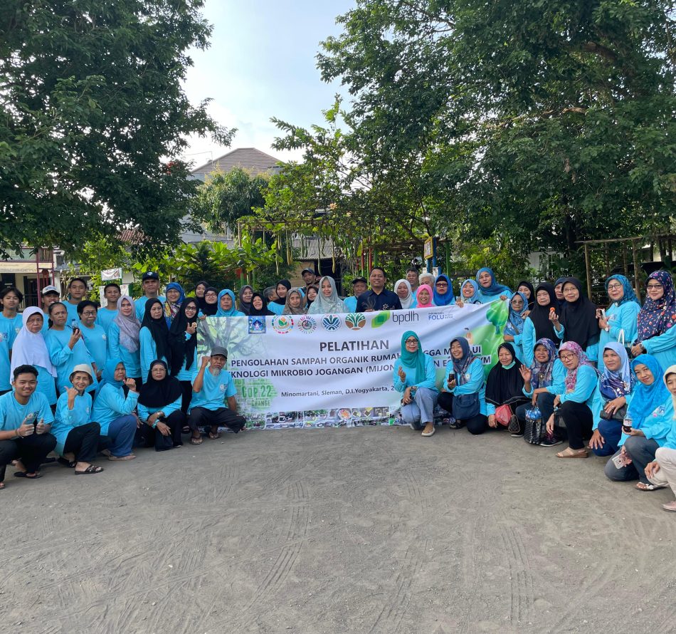 Laksanakan Tugas BPDLH, Minomartani Agrikultur Ajak Warga Mengolah Sampah Organik Rumah Tangga