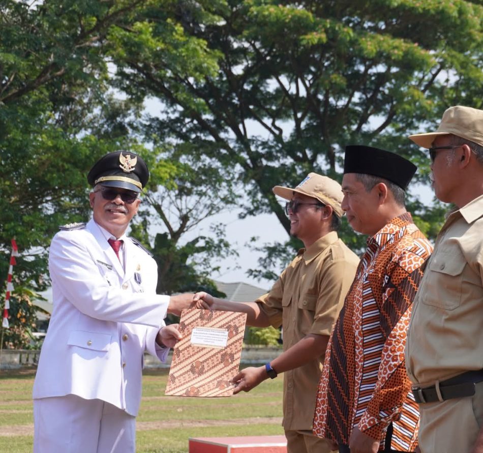 650 Peserta Ikuti Upacara Bendera Detik-detik Proklamasi HUT ke-80 RI Tingkat Kapanewon Depok