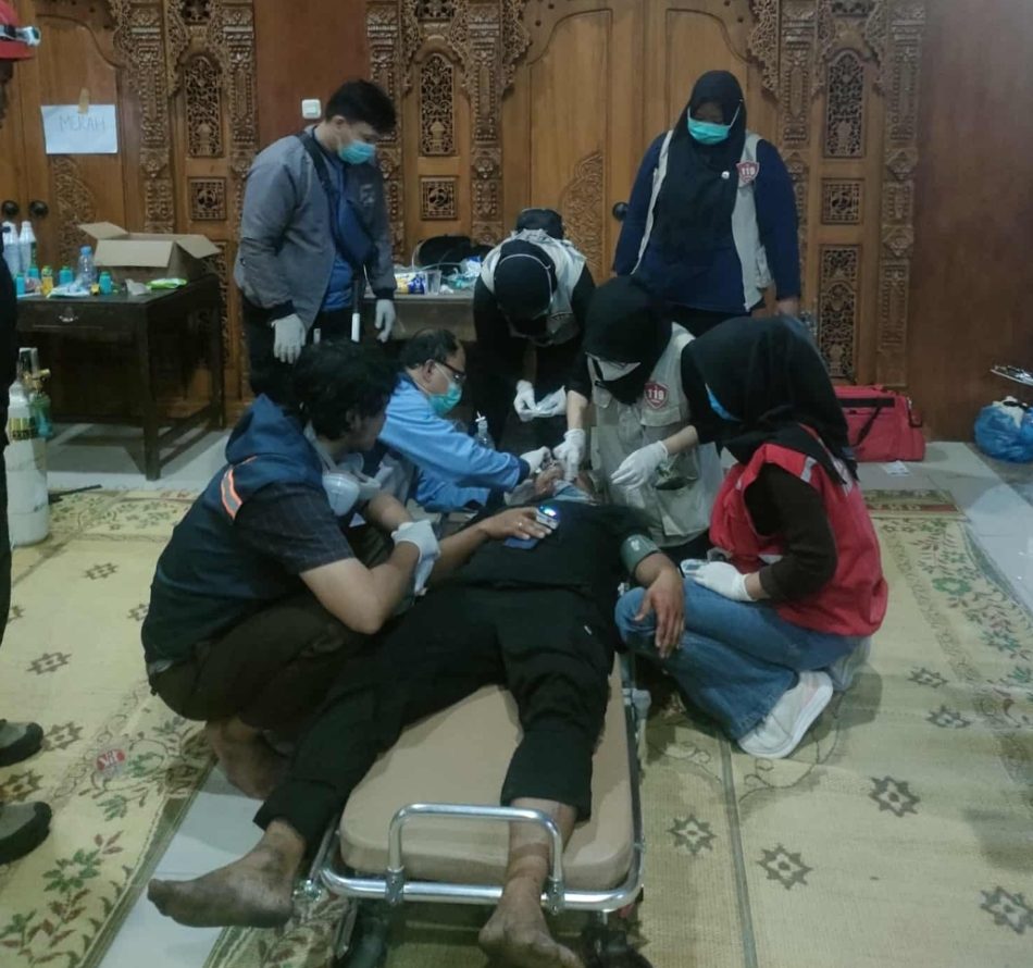 Unjuk Rasa di Mapolda DIY, Pendopo Kalurahan Condongcatur Jadi Posko Dukungan Kesehatan