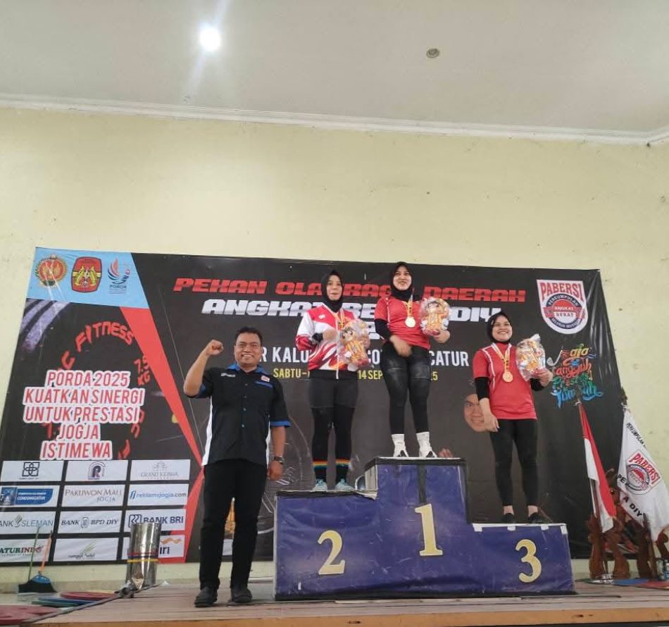 Cabor Angkat Berat Porda XVII DIY Digelar di GOR Condongcatur