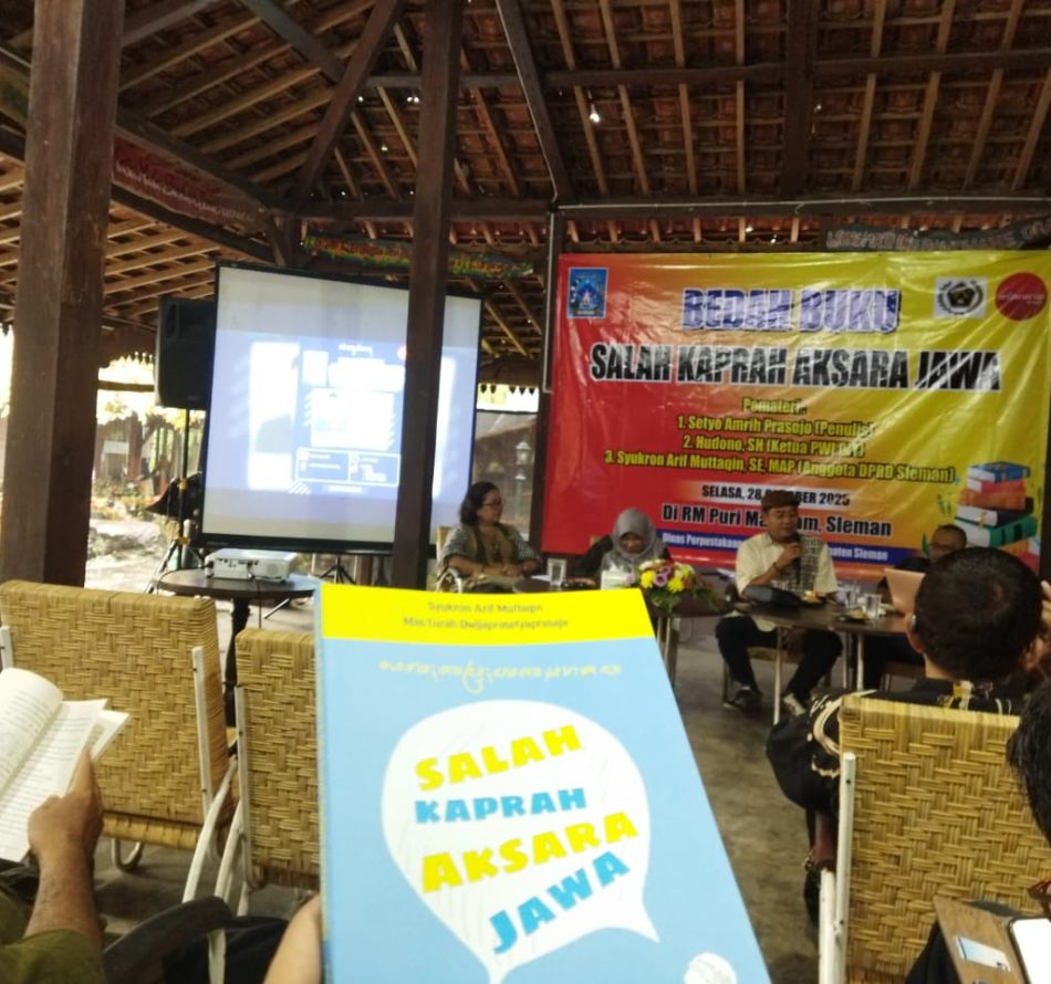 Bedah Buku “Salah Kaprah Aksara Jawa” Ungkap Dinamika Budaya dan Solusi Digital