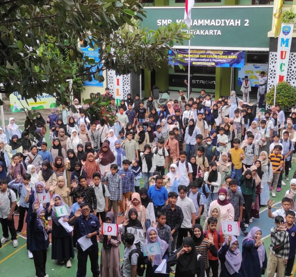 375 Calon Siswa Ikuti Tes Performa Gelombang 1 di SMP Muchild