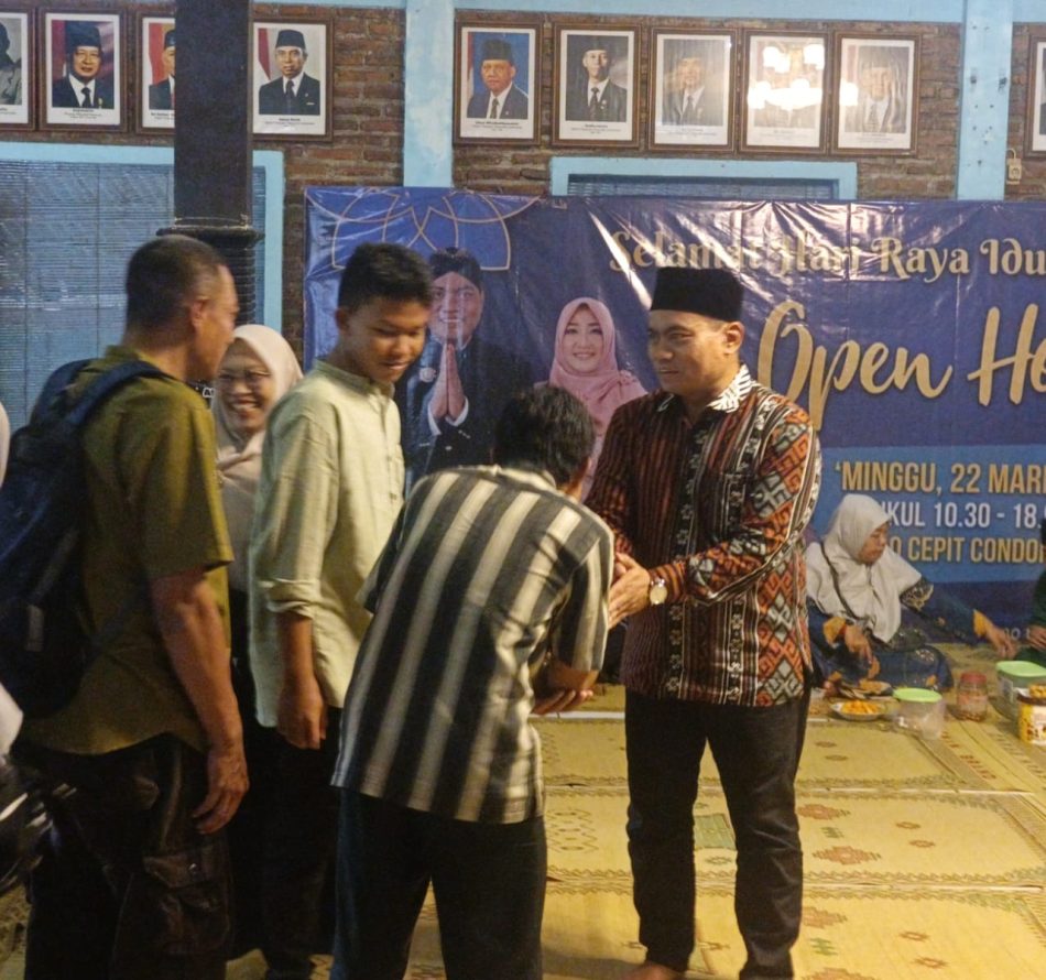 10 Tahun Lurah Condongcatur Konsisten Gelar Open House Halal Bihalal Bersama Masyarakat Umum